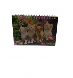 Agenda 3D gatitos