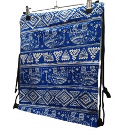 Mochila elefantes azul